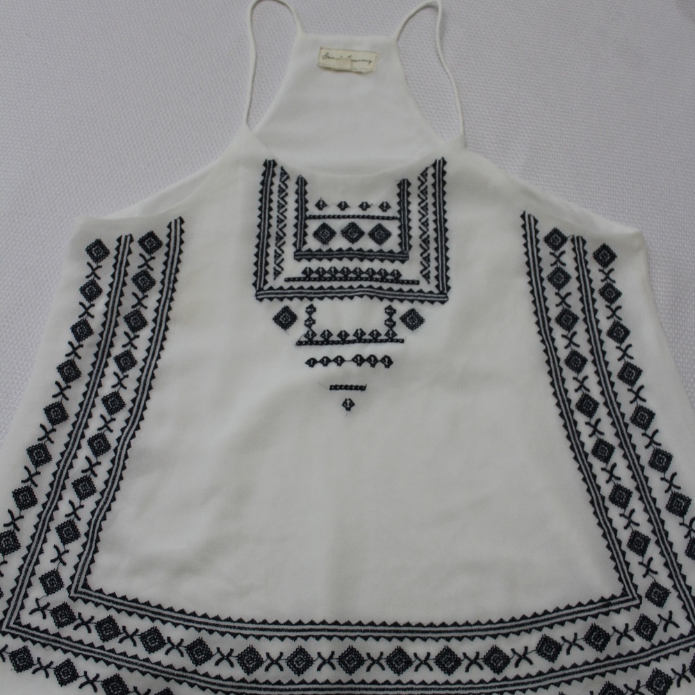 Sweet Journey Embroidered Tank